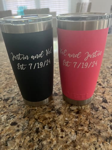 Customer photo review of Rambler | 20 oz Tumbler
