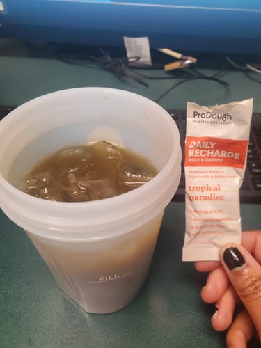 Customer photo review of Daily Recharge Reds & Greens 20-Pack
