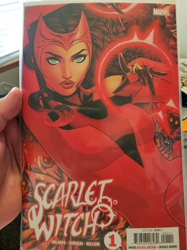 Customer photo review of Scarlet Witch (2024) #1