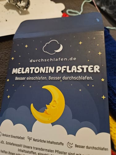 Customer photo review of Melatonin Pflaster