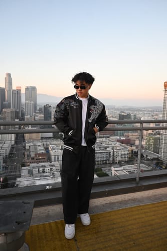 Customer photo review of Four Legendary Creatures Sukajan Souvenir Jacket