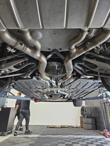Customer photo review of Scorpion BMW M3/M4 OPF/GPF Delete Pipes (G80/G81/G82/G83)