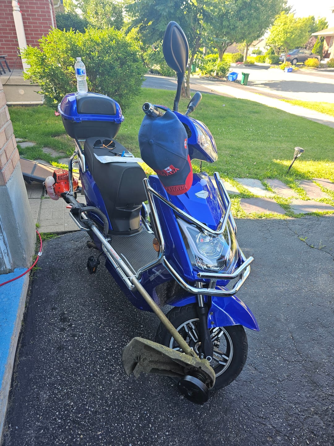 Customer photo review of E-Bike Rain Cover