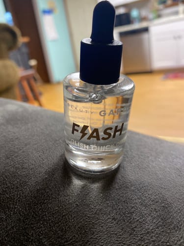 Customer photo review of Flash Quick Dry Drops