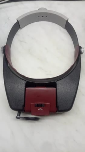 Customer photo review of Casque loupe de bijoutier