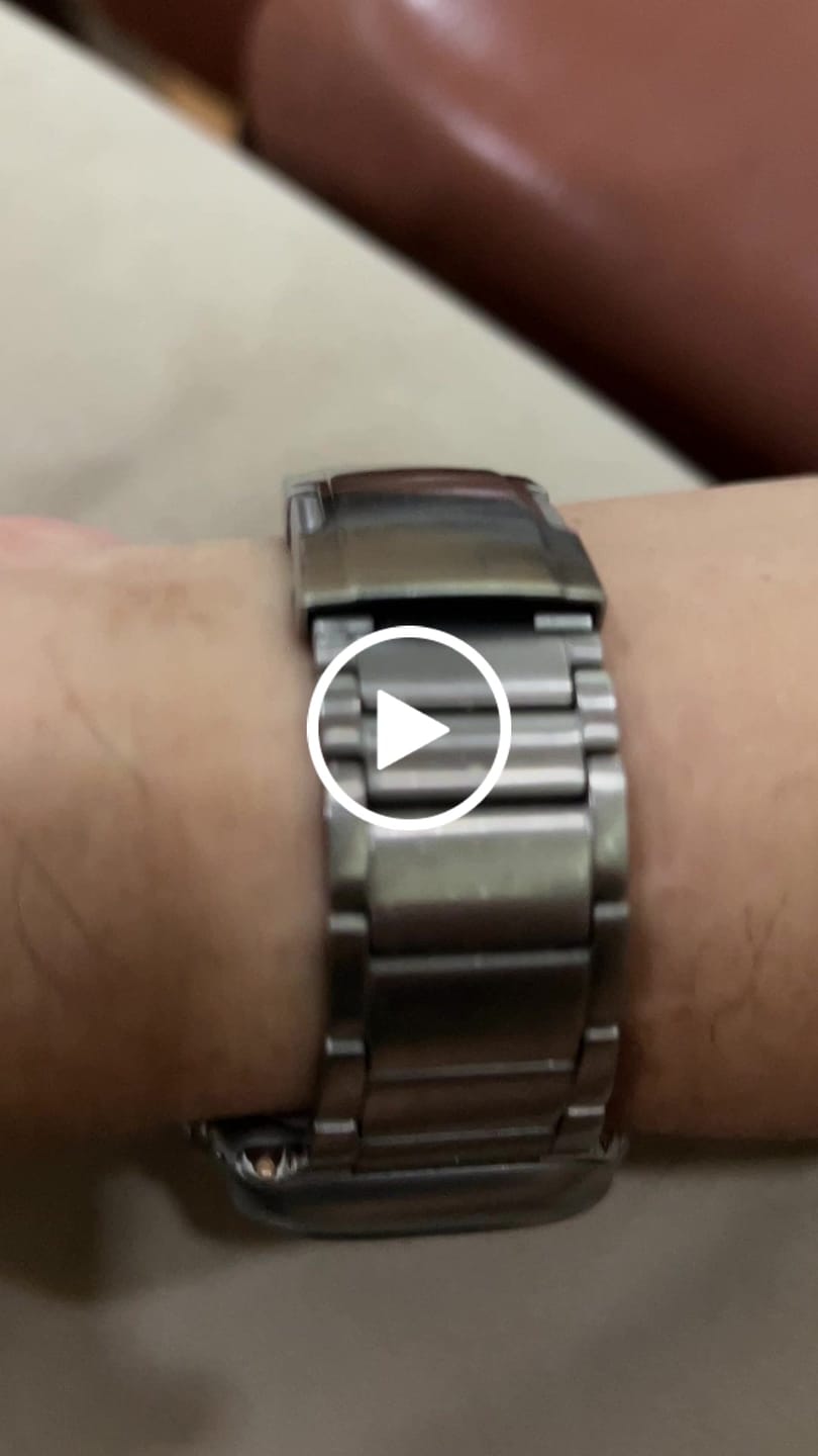 Customer video review of Camilo Titanium Band