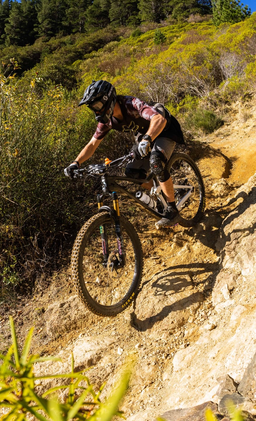 Customer photo review of Metallic Fox 36 Factory Fork Decal