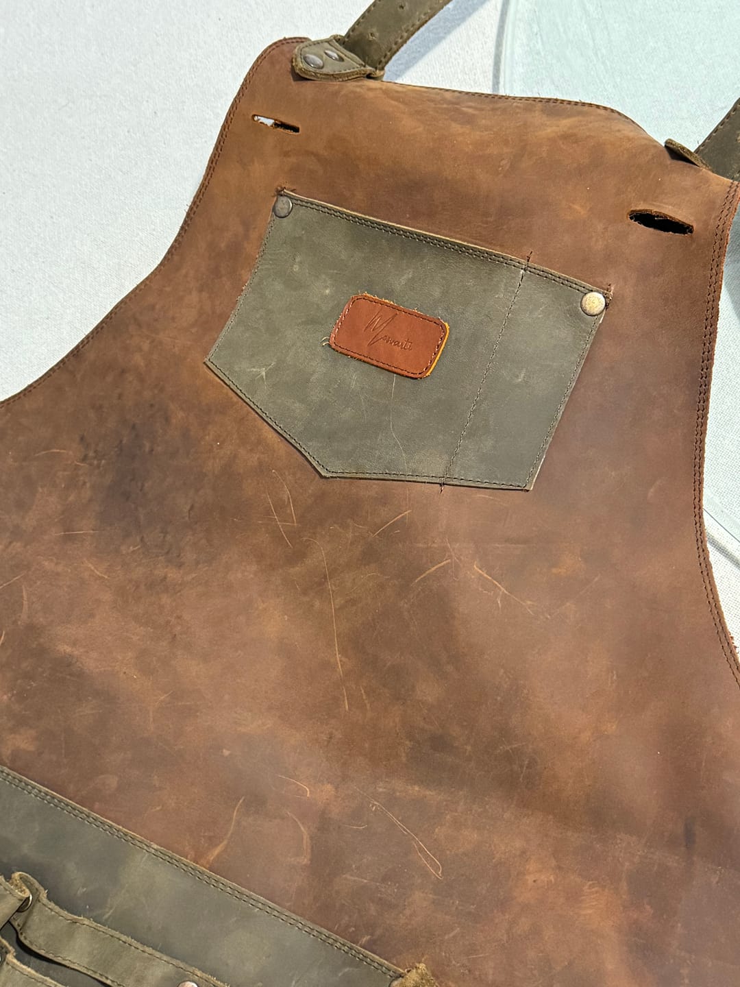Customer photo review of Mandil Parrillero T-Bone