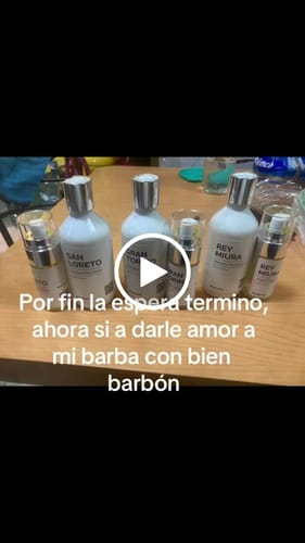 Customer video review of Aceite y Shampoo Para Barba · Paquete 6 Piezas