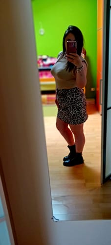 Customer photo review of Body Oldary con spalline imbottite