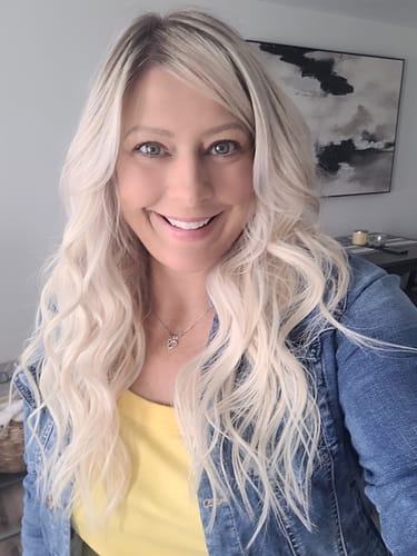 Customer photo review of Best Tape in Hair Extensions Invisible Seamless Virgin Human Hair  #1000