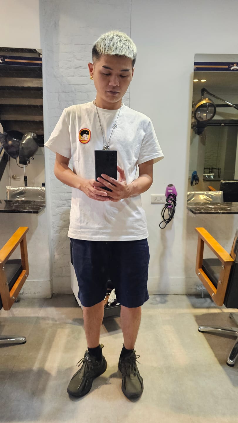 Customer photo review of Woo Tee 重磅SIRO純棉Tee（招財貓）