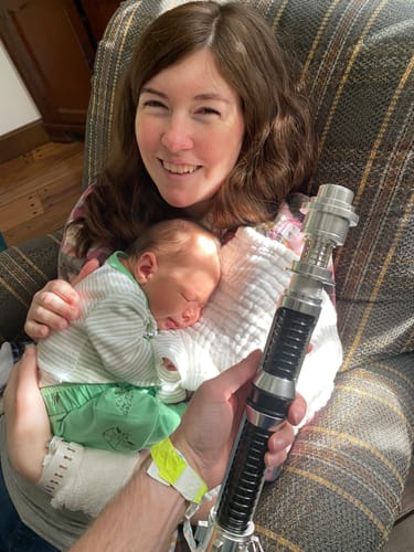 Customer photo review of Kyle hero saber