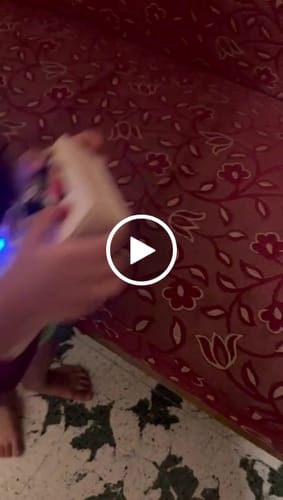 Customer video review of Toddler Montessori Portable Switches Wooden Busy Board With 3 Toggle, 1 Buzzer Module V6