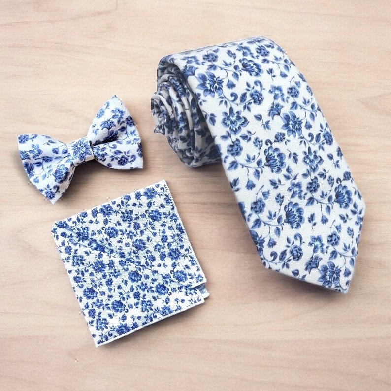 Customer photo review of French Blue Necktie Set