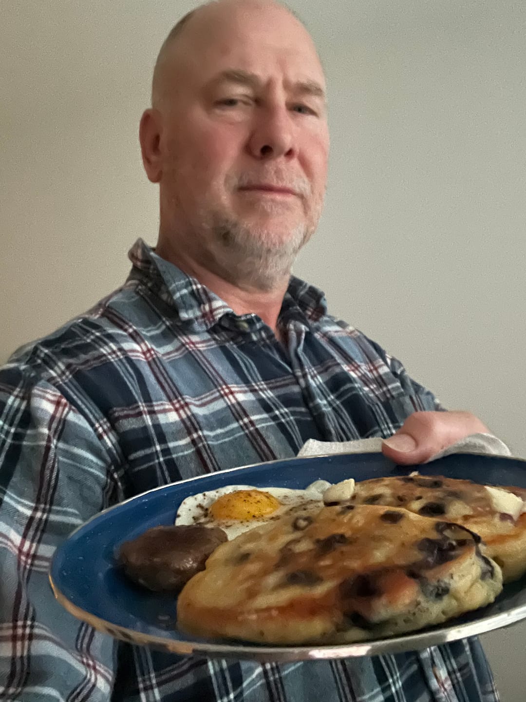 Customer photo review of Cousin T's Gourmet Gluten Free Buttermilk Pancake Mix