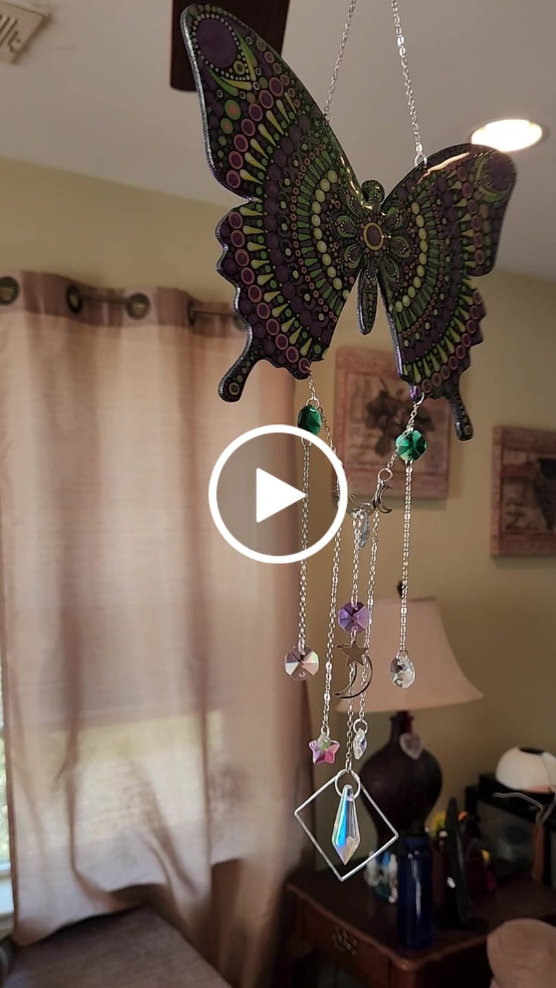 Customer video review of Unfinished Wood Butterfly | Insect | Animal | Wildlife | Craft Cutout | up to 24" DIY