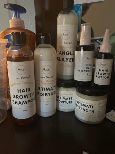 Customer photo review of Hair Recovery Bundle