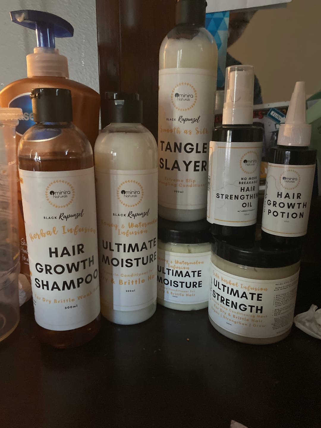 Customer photo review of Hair Recovery Bundle