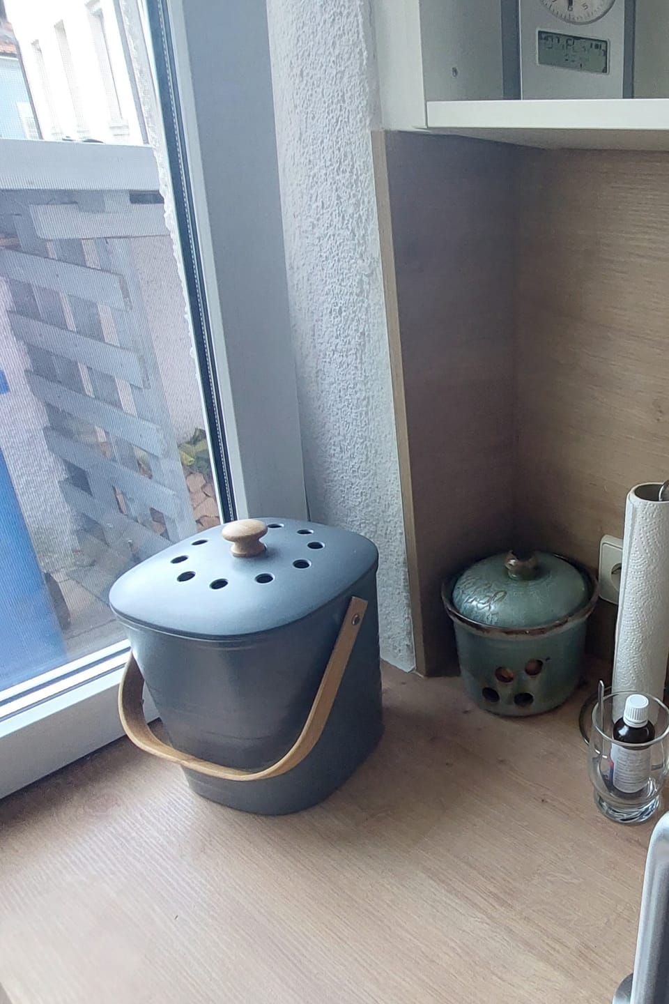 Customer photo review of YourCasa® Komposteimer - Biomülleimer Küche - nachhaltiger Bio Mülleimer