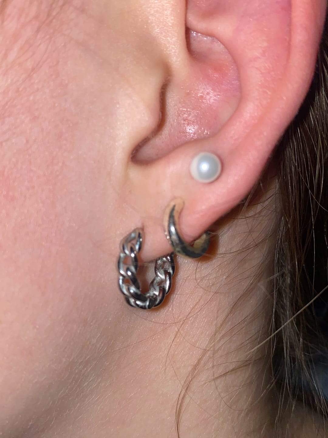 Customer photo review of Nevis Ohrringe | 18K vergoldet