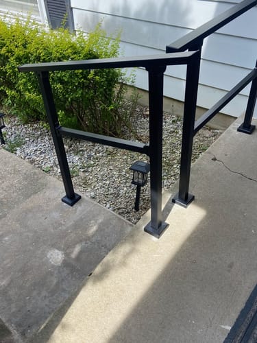 Customer photo review of Horizontal Handrail Kit