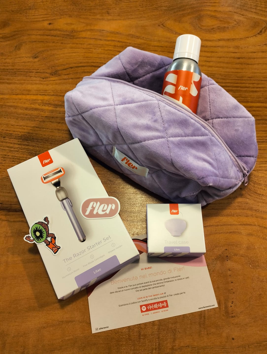 Customer photo review of Perfect Shaving Set