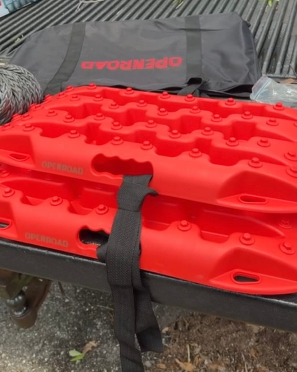 Customer photo review of OPENROAD 5 Generation Off-road Recovery Traction Boards (2pcs)