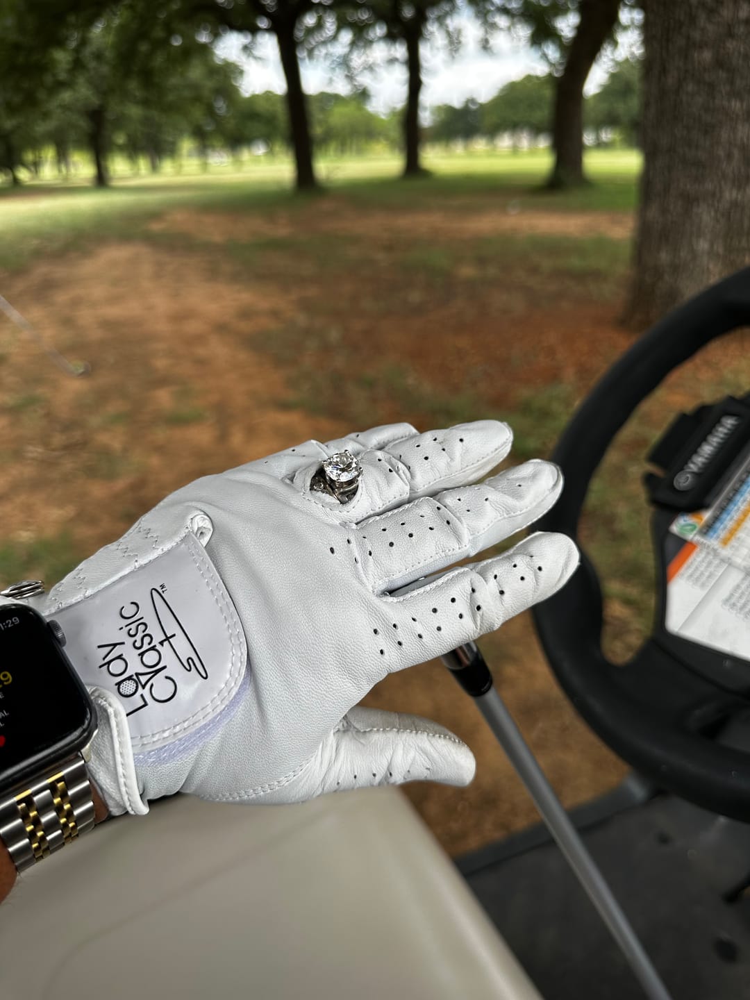 Customer photo review of Lady Classic Ring Glove