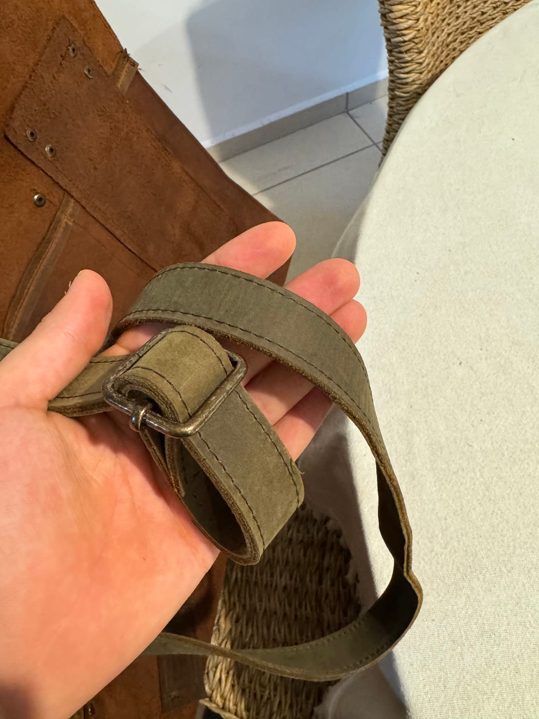 Customer photo review of Mandil Parrillero T-Bone