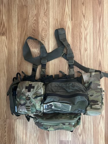 Customer photo review of AR RECON Chest Rig