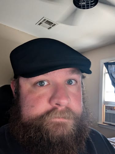 Customer photo review of Cotton Flat Cap