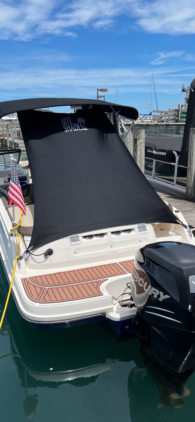 Customer photo review of Site Shades Boat/ Marine Site Shade