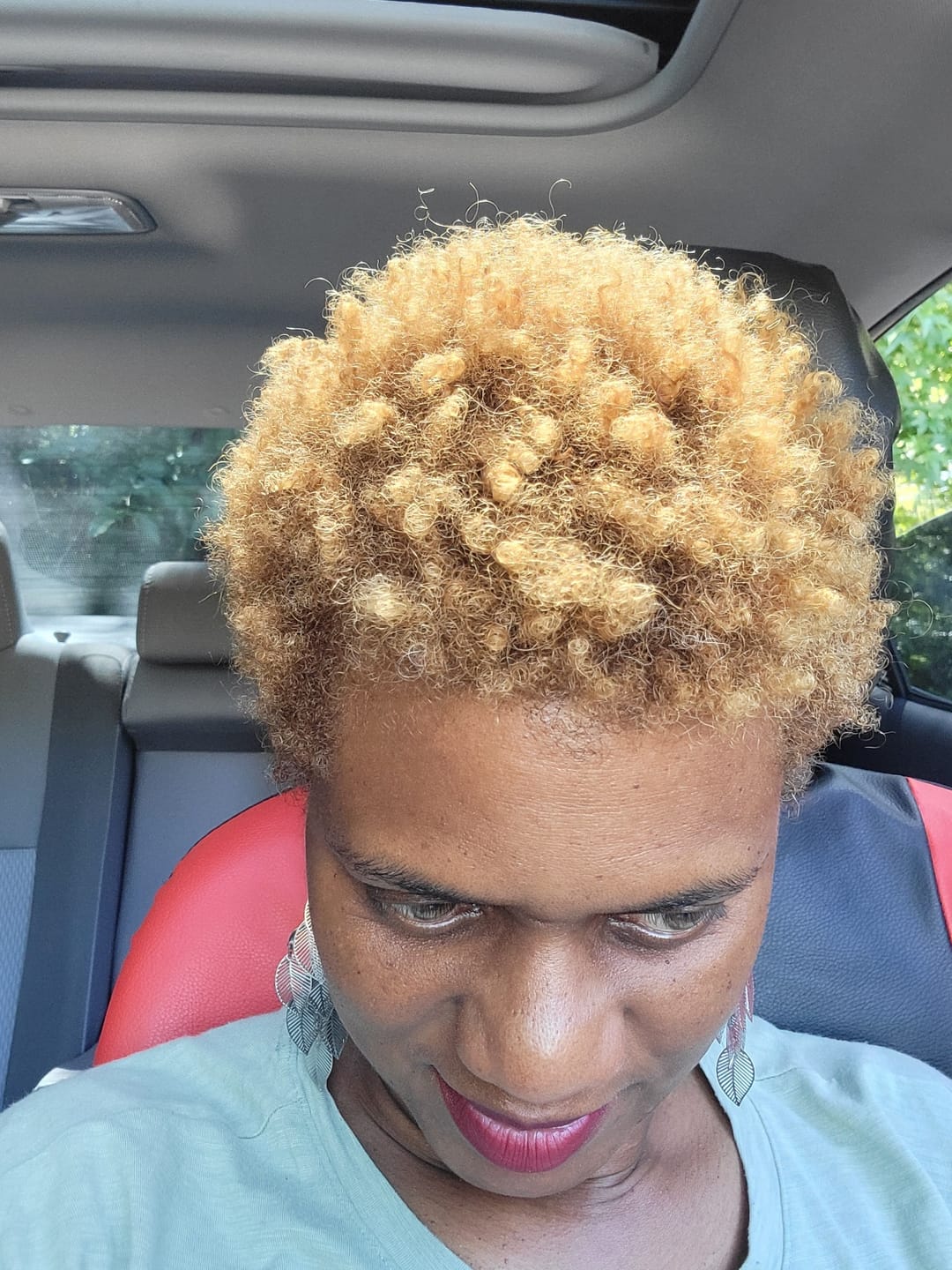 Customer photo review of STRENGTHEN Protein + Moisture Balancing Deep Conditioning Treatment