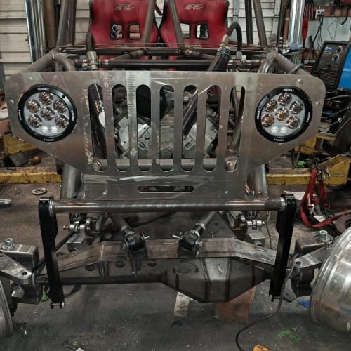 Customer photo review of 6.7" ADV Light Cannon Kit With Amber Halo