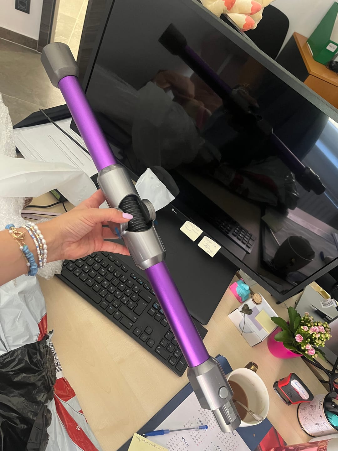 Customer photo review of Original Metal Tube for Cordless Stick Vacuum