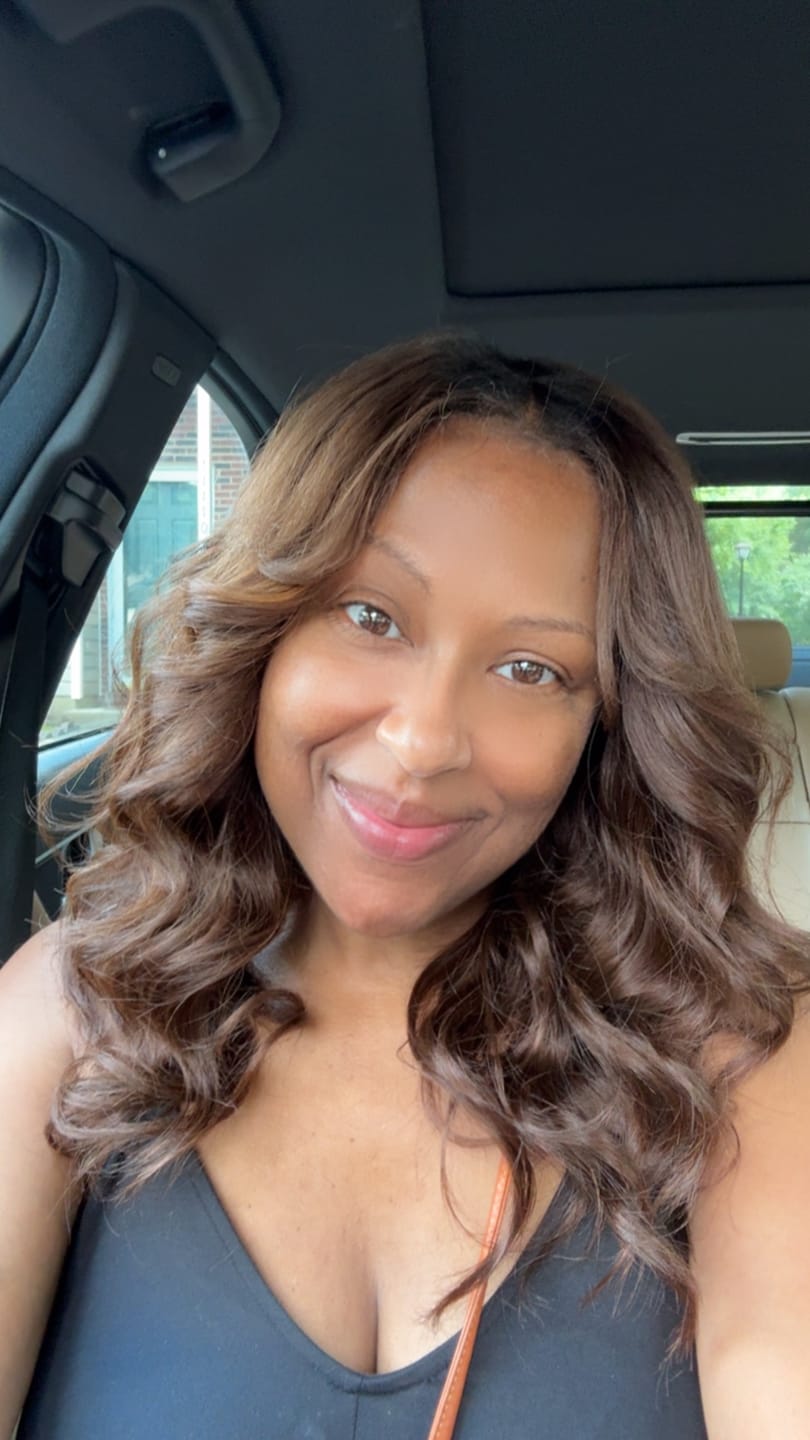 Customer photo review of Indian Wavy Bundle