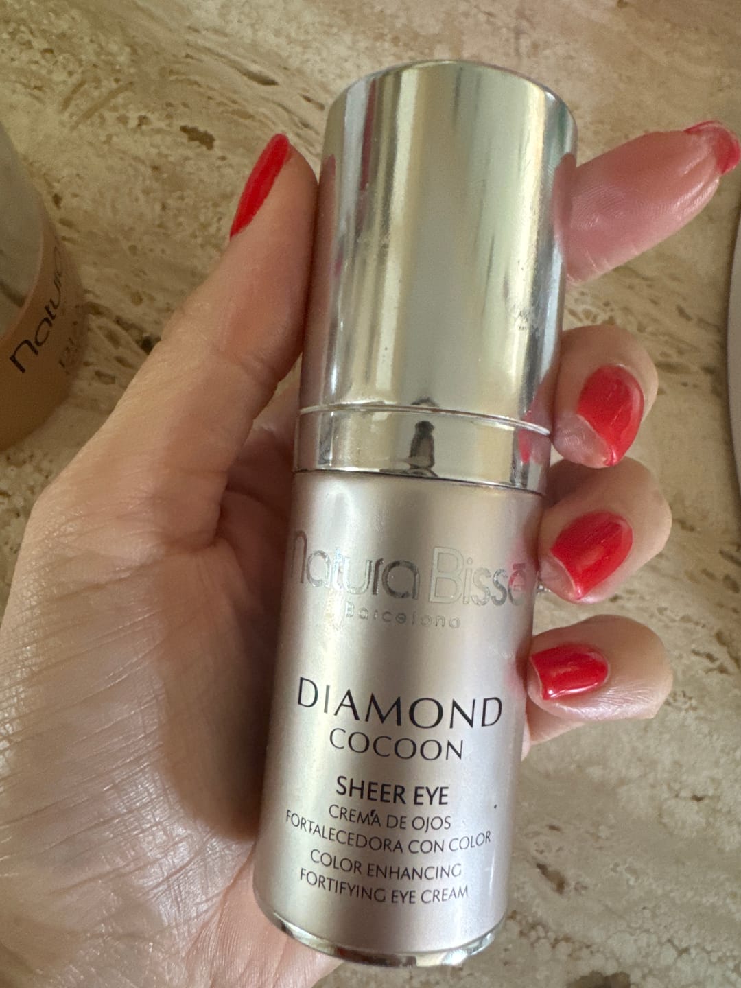 Customer photo review of Natura Bissé Diamond Cocoon Sheer Eye 25ml
