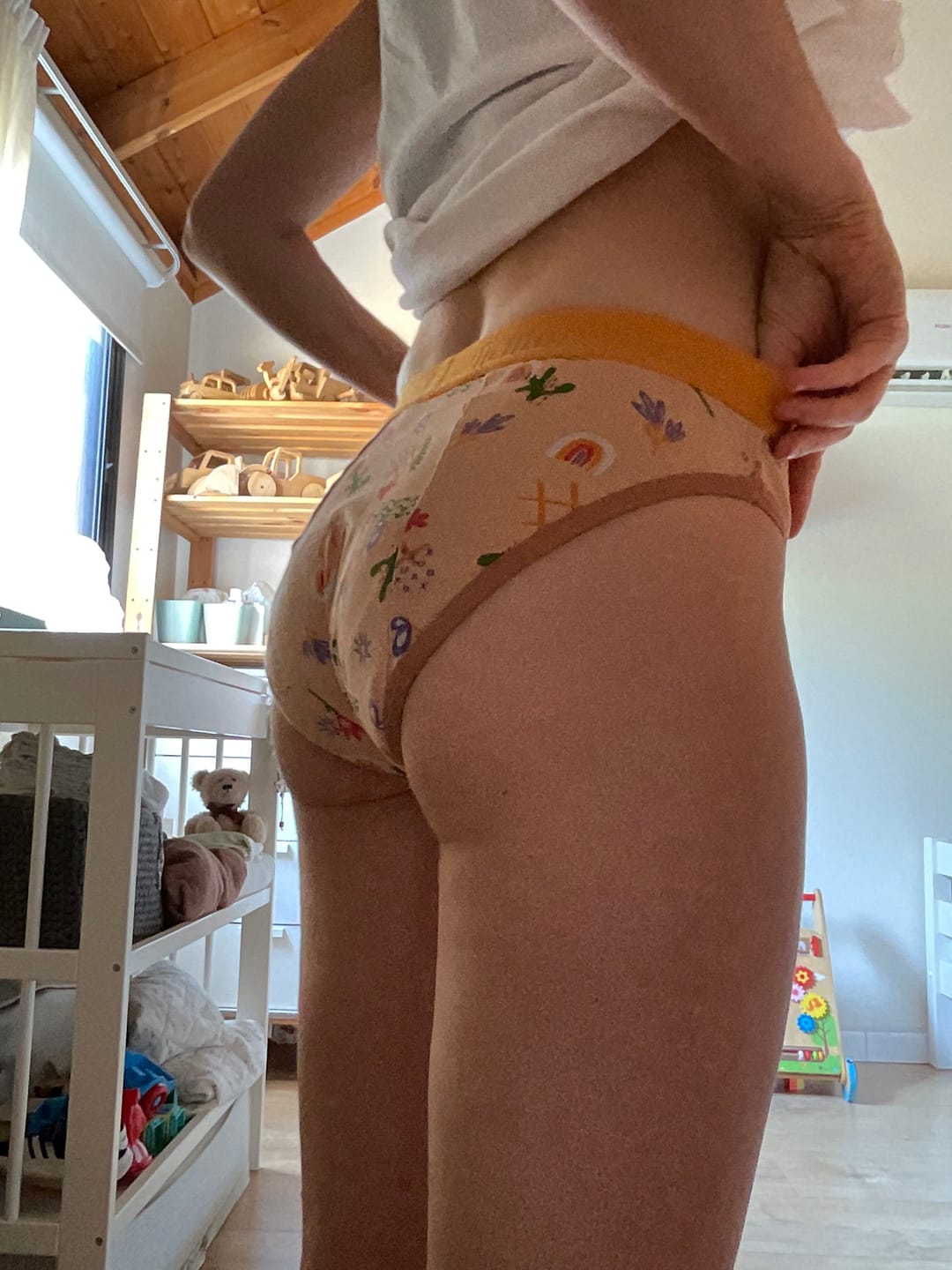 Customer photo review of ביקיני נערות - ספיגה גבוהה