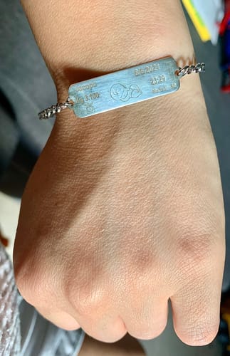 Customer photo review of Bracciale Nascita