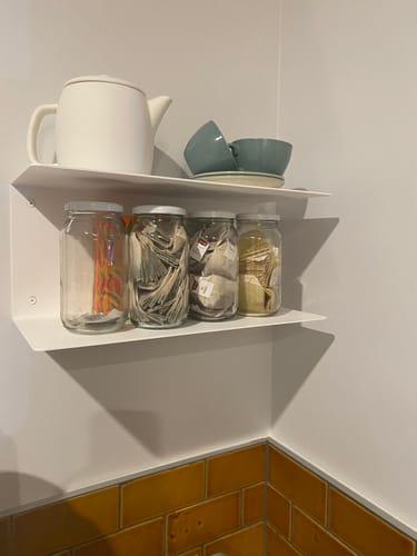 Customer photo review of FOLD Double Shelf 400