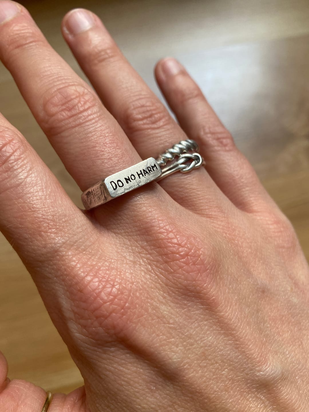 Customer photo review of Do No Harm | Silver