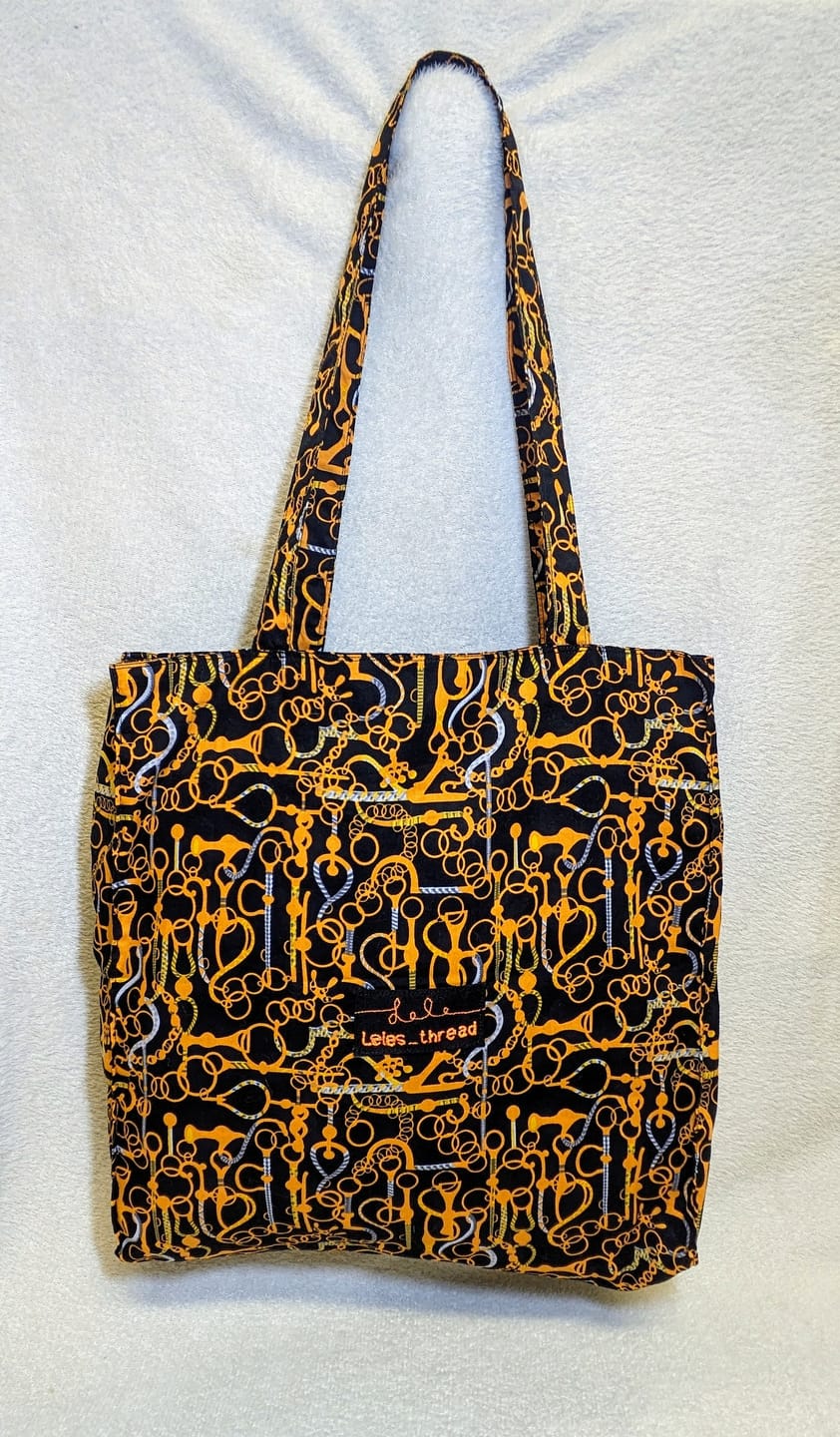 Customer photo review of Chains and Ropes Cotton Poplin Fabric