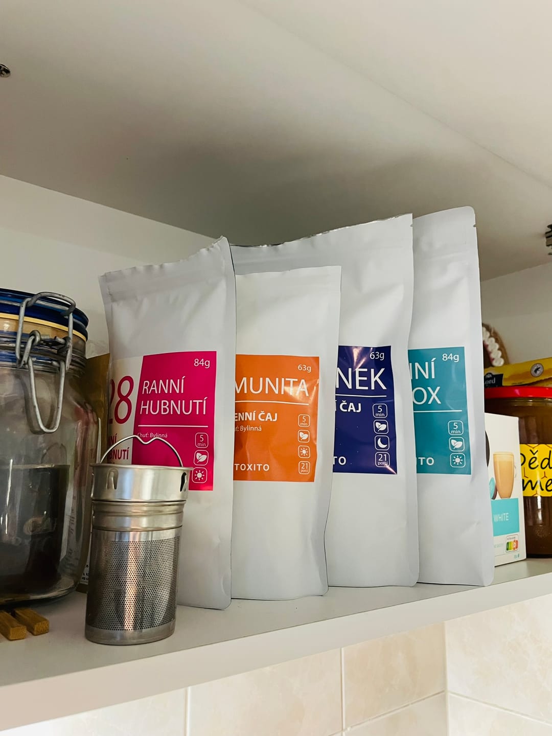 Customer photo review of Ranní Detoxikační čaj (28 denní)