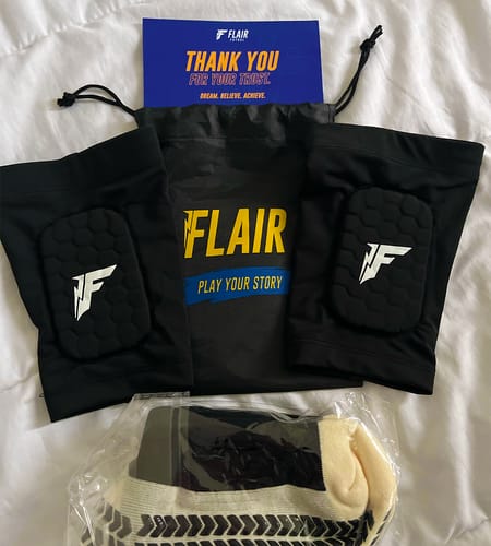 Customer photo review of Shin pad sleeve