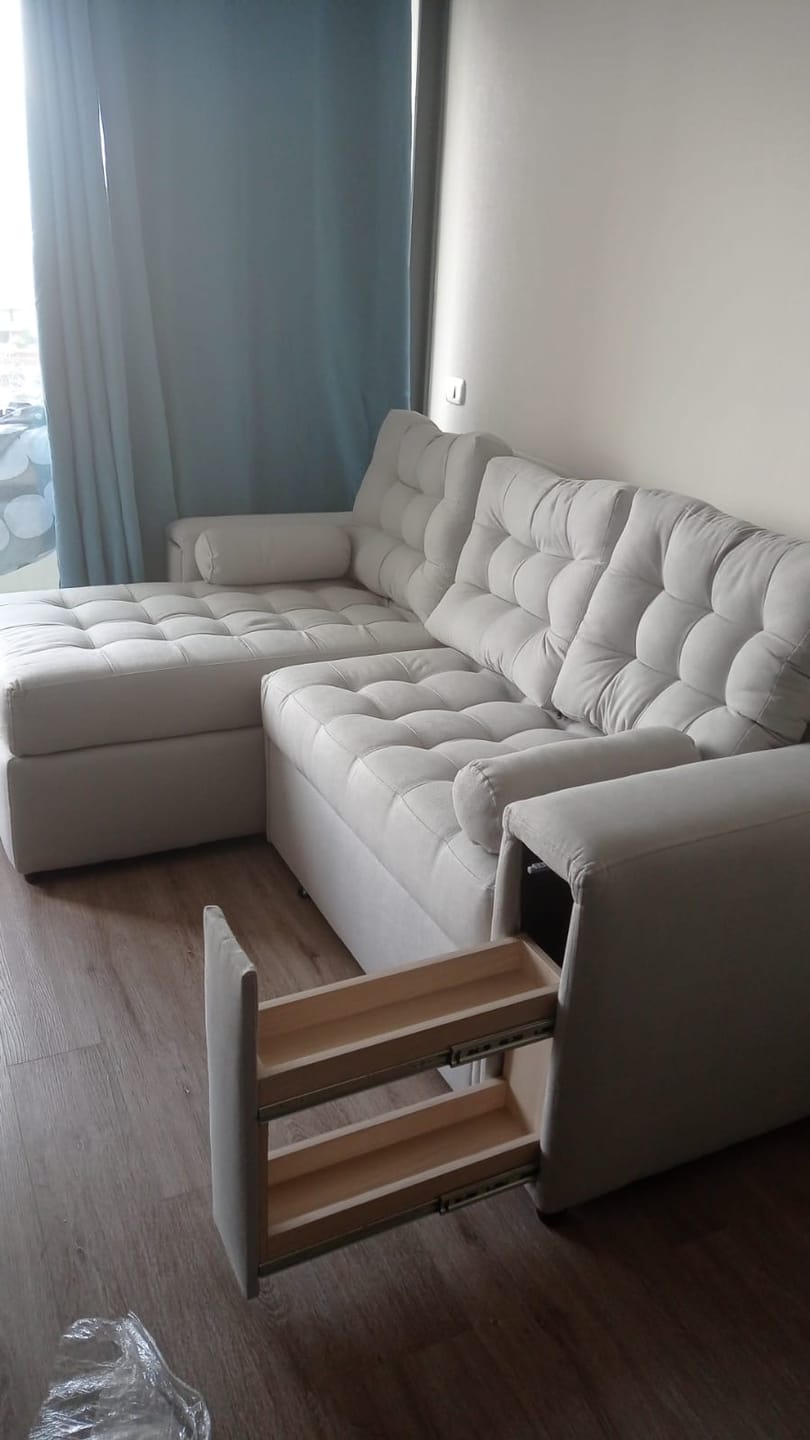 Customer photo review of Sofá cama Praga