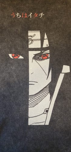 Customer photo review of GENJUTSU GOD ACID WASH TEE