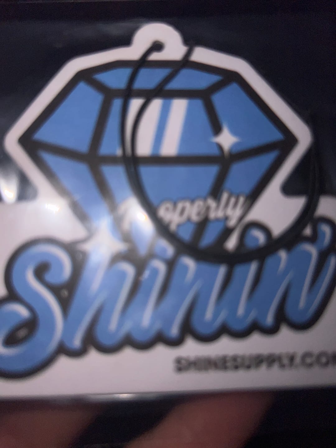 Customer photo review of Shine Scents Air Freshener - Diamond