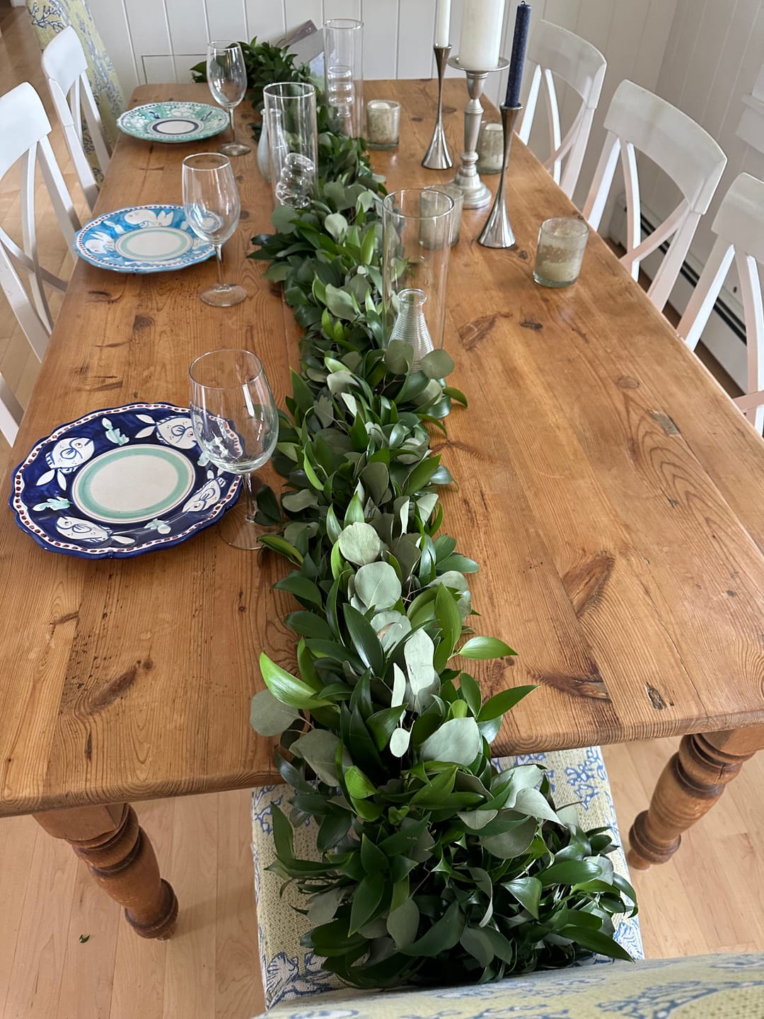 Customer photo review of 25' FRESH Nagi & Eucalyptus Garland