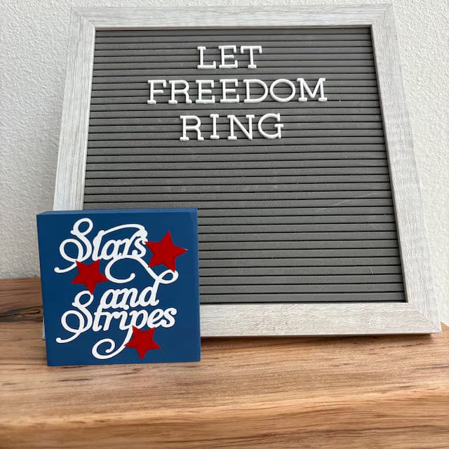 Customer photo review of 4th Of July Signs